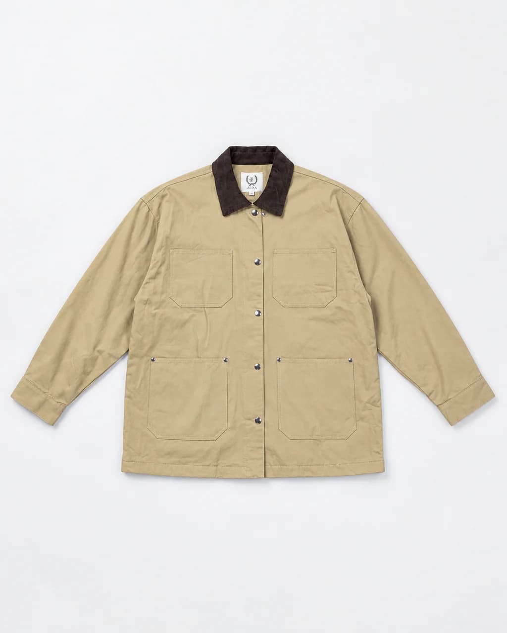 Veste de travail surchemise à col velours